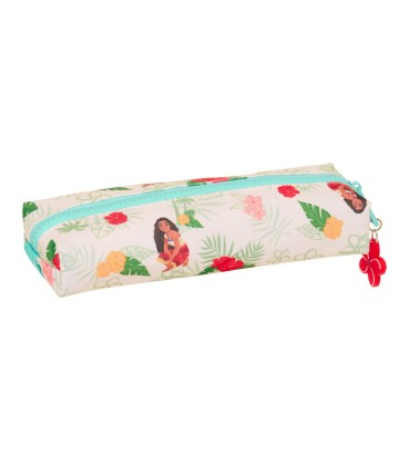 Bolso escolar portatodo safta rectangular con goma elastica 22cm vaiana 70x220x40 mm