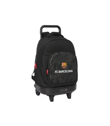 Mochila safta grande con ruedas compact extraible fc barcelona black 220x330x450 mm