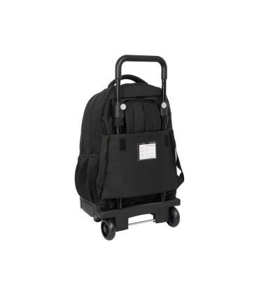 Mochila safta grande con ruedas compact extraible fc barcelona black 220x330x450 mm