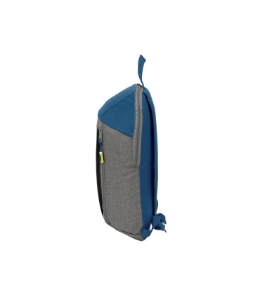 Mini mochila safta con cremallera vertical munich street 390x220x100 mm