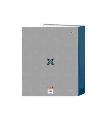 Carpeta carton folio 4 anillas safta lomo ancho munich street