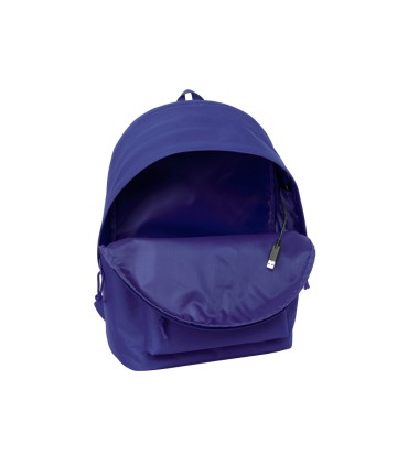 Mochila safta doble para portatil 156 usb atletico de madrid teen 440x310x180 mm