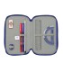 Plumier escolar safta triple 37 piezas atletico de madrid 195x125x55 mm