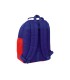 Mochila safta doble con cantoneras adaptable a carro atletico de madrid 420x320x150 mm