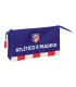 Bolso escolar portatodo safta triple atletico de madrid 120x220x30 mm