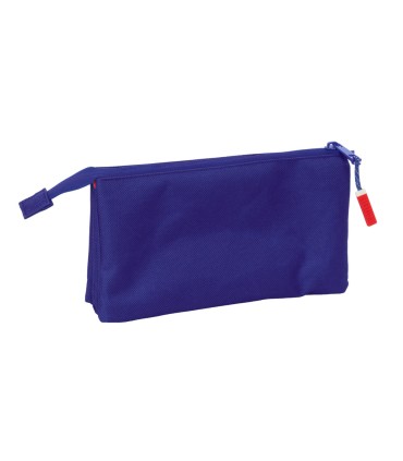 Bolso escolar portatodo safta triple atletico de madrid 120x220x30 mm