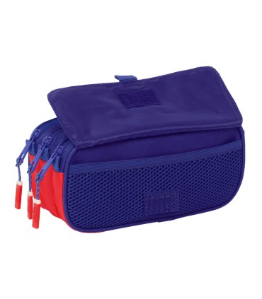 Bolso escolar portatodo safta triple big atletico de madrid 100x215x80 mm
