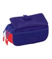 Bolso escolar portatodo safta triple big atletico de madrid 100x215x80 mm