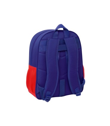 Mochila safta junior adaptable a carro atletico de madrid 380x320x120 mm