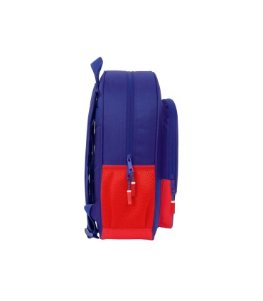 Mochila safta junior adaptable a carro atletico de madrid 380x320x120 mm