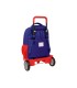 Mochila safta grande con ruedas compact evolution extensible atletico de madrid 450x330x220 mm