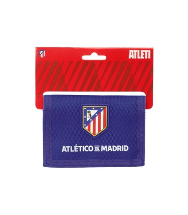 Billetera safta atletico de madrid 95x125x10 mm
