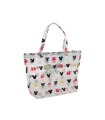Bolsa shopping safta mickey & minnie beach 350x540x170 mm