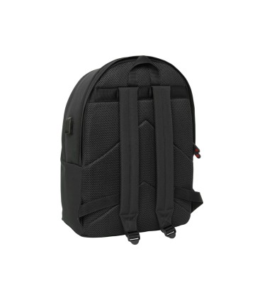 Mochila safta doble para portatil 156 usb el ganso basics 440x310x180 mm