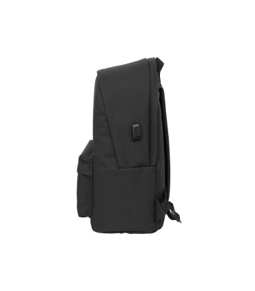Mochila safta doble para portatil 156 usb el ganso basics 440x310x180 mm