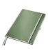 Cuaderno encolado leitz style tapa dura din a4 80 hojas cuadro 5 mm color verde celadon