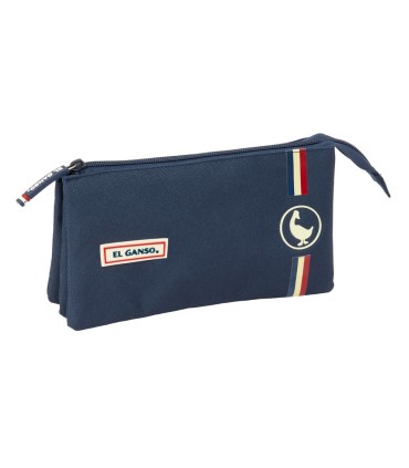 Bolso escolar portatodo safta triple el ganso eclipse 120x220x30 mm