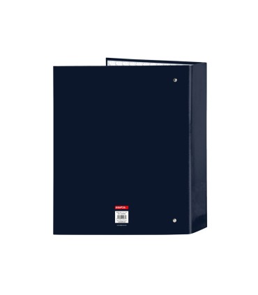 Carpeta safta 4 anillas folio carton lomo ancho el ganso eclipse