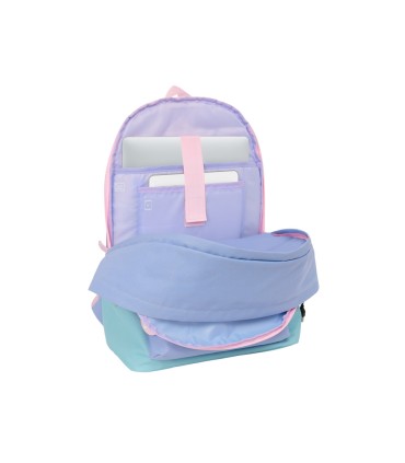 Mochila safta doble para portatil 156usb munich mellow 440x310x180 mm
