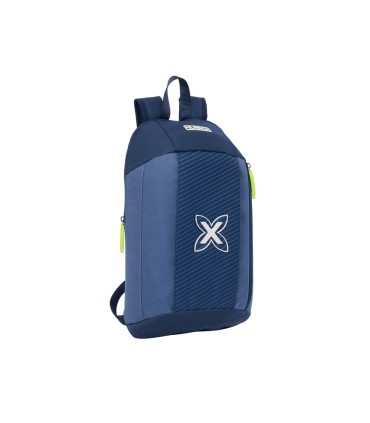 Mini mochila safta con cremallera vertical munich blue indigo 390x220x100 mm