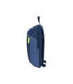 Mini mochila safta con cremallera vertical munich blue indigo 390x220x100 mm