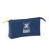 Bolso escolar portatodo safta triple munich blue indigo 120x220x30 mm