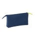 Bolso escolar portatodo safta triple munich blue indigo 120x220x30 mm