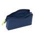 Bolso escolar portatodo safta triple munich blue indigo 120x220x30 mm