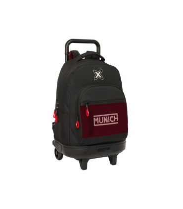 Mochila safta grande con ruedas compact extraible munich vulcan 450x330x220 mm