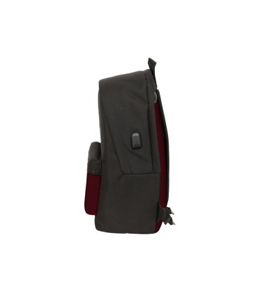 Mochila safta doble para portatil 156usb munich vulcan 440x310x180 mm