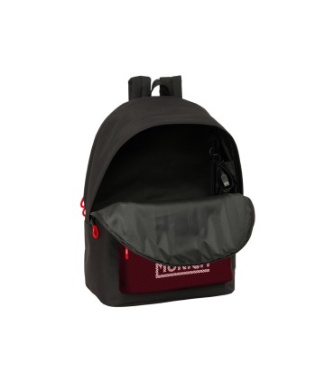 Mochila safta doble para portatil 156usb munich vulcan 440x310x180 mm