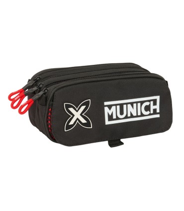 Bolso escolar portatodo safta triple big munich vulcan 100x215x80 mm