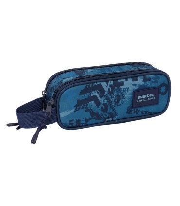 Bolso escolar portatodo safta doble new edition 80x210x60 mm