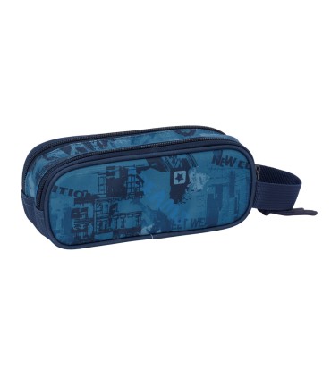 Bolso escolar portatodo safta doble new edition 80x210x60 mm