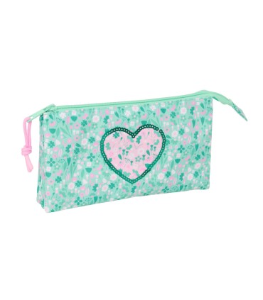 Bolso escolar portatodo safta triple safta cuore 120x220x30 mm