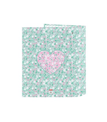 Carpeta safta 4 anillas folio carton lomo ancho cuore