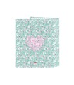 Carpeta safta 4 anillas folio carton lomo ancho cuore