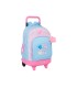 Mochila safta grande con ruedas compact extraible blackfit8 smile 450x330x220 mm