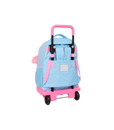 Mochila safta grande con ruedas compact extraible blackfit8 smile 450x330x220 mm