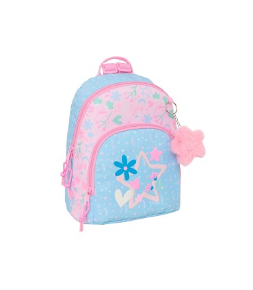 Mini mochila safta blackfit8 smile 300x250x130 mm