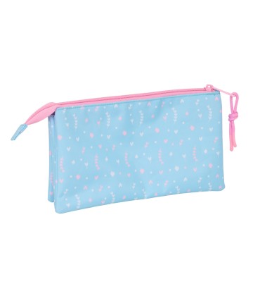 Bolso escolar portatodo safta triple blackfit8 smile 120x220x30 mm