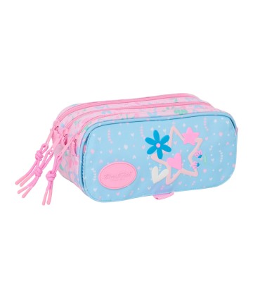 Bolso escolar portatodo safta triple big blackfit8 smile 100x215x80 mm