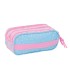 Bolso escolar portatodo safta triple big blackfit8 smile 100x215x80 mm