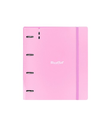 Carpeta safta 4 anillas de 35mm a4 cuadro 5mm polipropileno foam blackfit8 smile