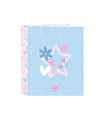 Carpeta safta 4 anillas folio carton lomo ancho blackfit8 smile
