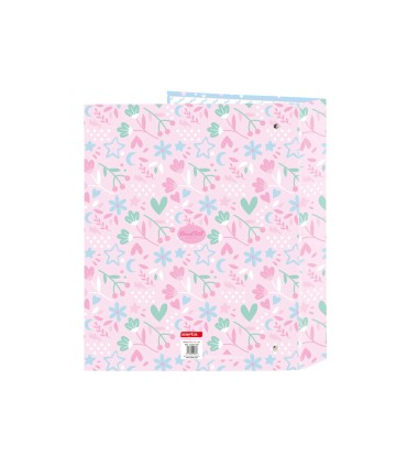 Carpeta safta 4 anillas folio carton lomo ancho blackfit8 smile