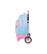 Mochila safta grande con ruedas compact evolution extensible blackfit8 smile 450x330x220 mm
