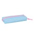 Bolso escolar portatodo safta rectangular con goma elastica 22cm blackfit8 smile 40x220x70 mm