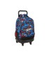 Mochila safta grande con ruedas compact extraible safta hot wheels 450x330x220 mm