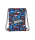 Saco plano safta junior hot wheels 340x260x10 mm